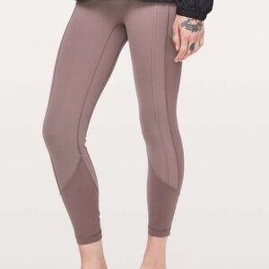 RARE color from lululemon. Antique bark leggings in All the right places